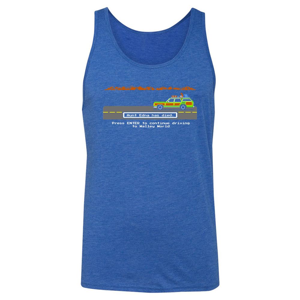 Unisex Jersey Tank - 9NPWGXMX - True Royal Triblend - 12