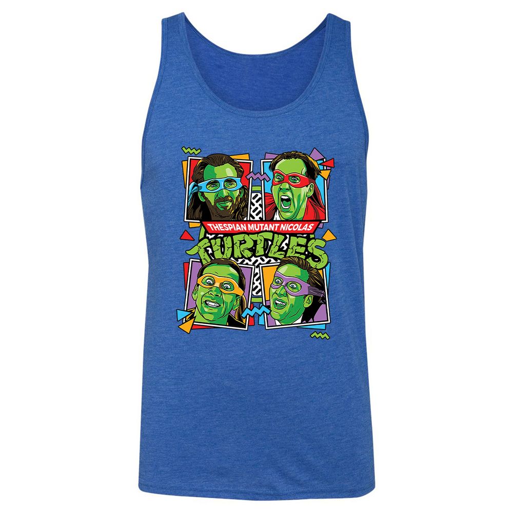 Unisex Jersey Tank - ZWWM7ZTB - True Royal Triblend - 12