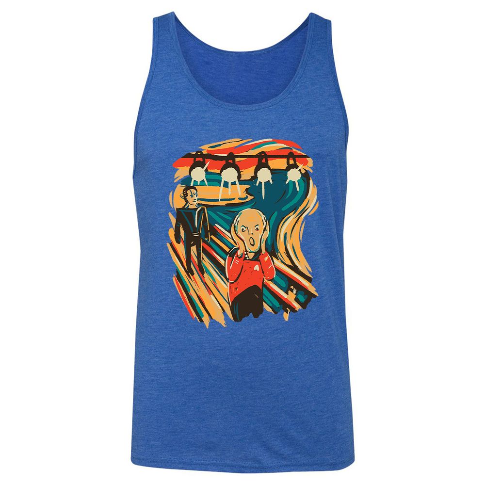 Unisex Jersey Tank - TJ45L5BQ - True Royal Triblend - 12