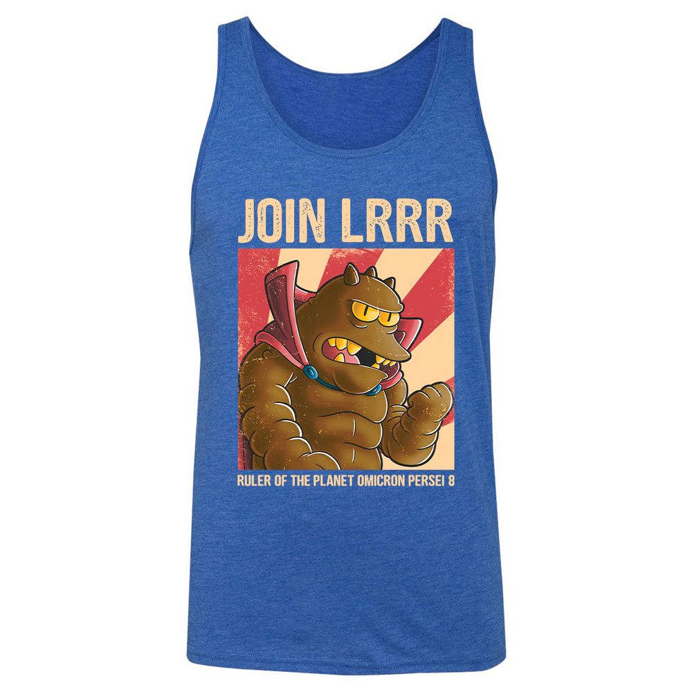 Unisex Jersey Tank - F7DZG11B - True Royal Triblend - 12