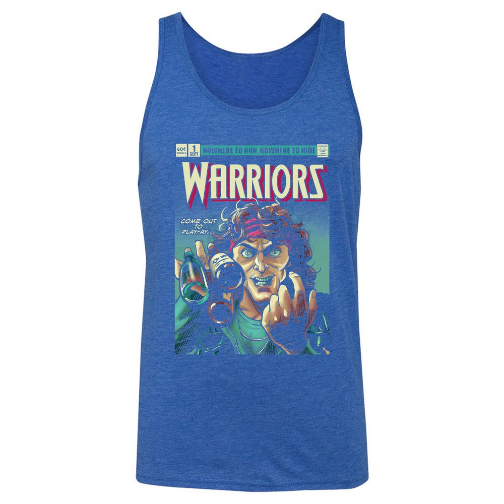 Unisex Jersey Tank - JYSMPK54 - True Royal Triblend - 12