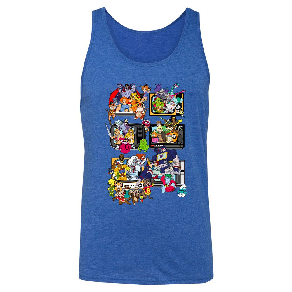 Unisex Jersey Tank - WEDR77L2 - True Royal Triblend - 12