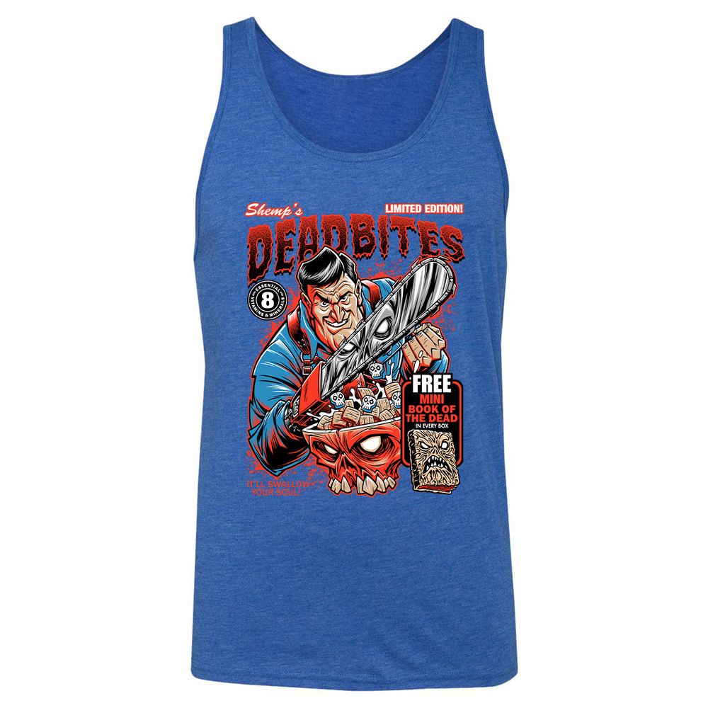 Unisex Jersey Tank - W4LDYRG4 - True Royal Triblend - 12