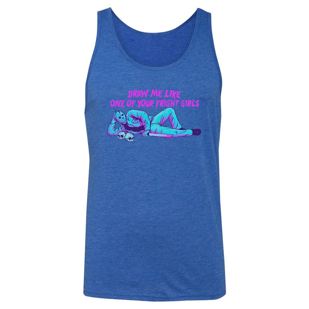 Unisex Jersey Tank - HX7PT4FQ - True Royal Triblend - 12