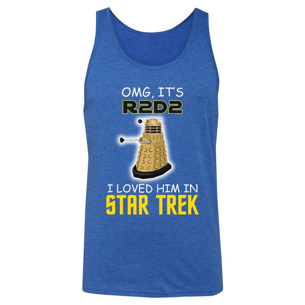 Unisex Jersey Tank - CR6DCHXA - True Royal Triblend - 12