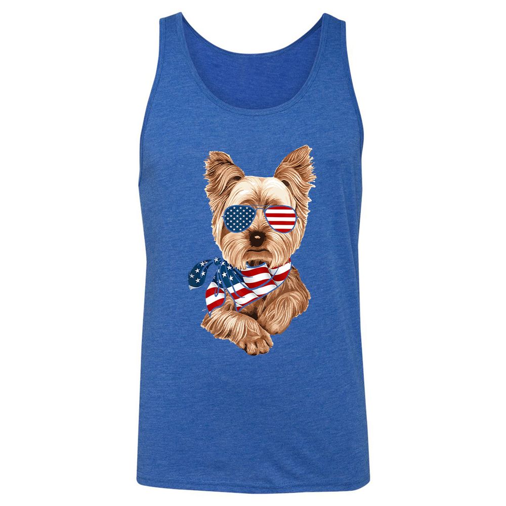 Unisex Jersey Tank - 8E2T76DY - True Royal Triblend - 12