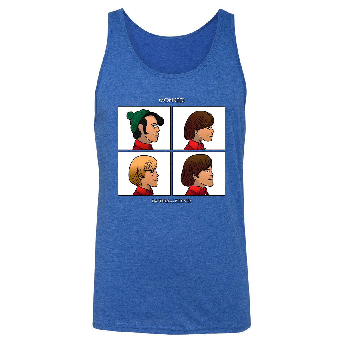 Unisex Jersey Tank - 8UM6ULSB - True Royal Triblend - 12