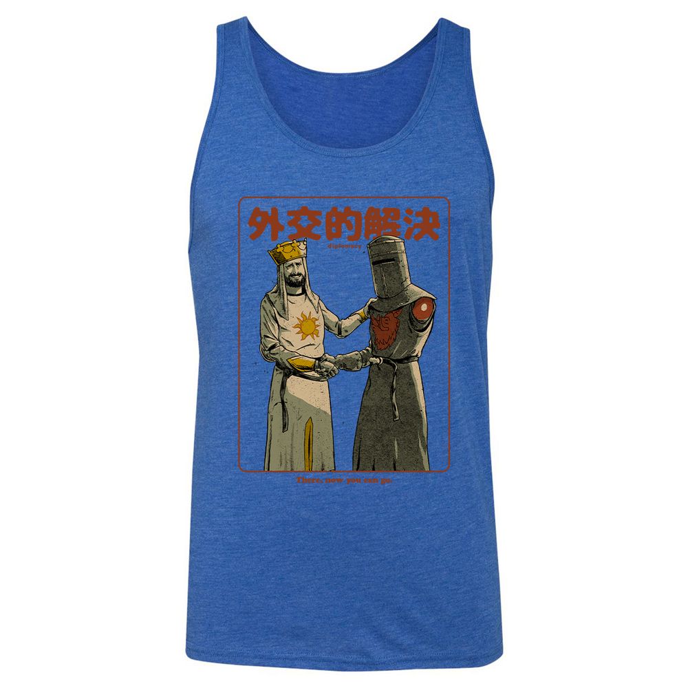 Unisex Jersey Tank - 65BQHTHV - True Royal Triblend - 12