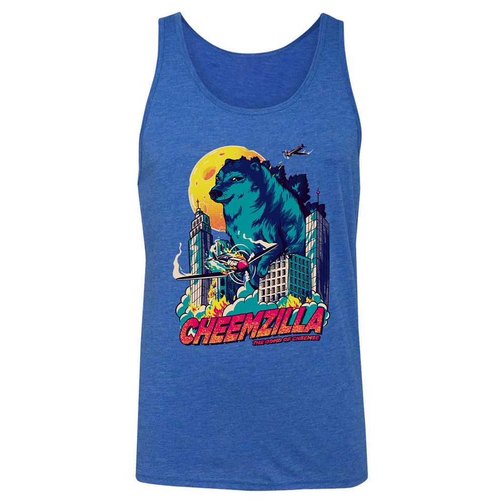 Unisex Jersey Tank - 1KPN8UCV - True Royal Triblend - 12