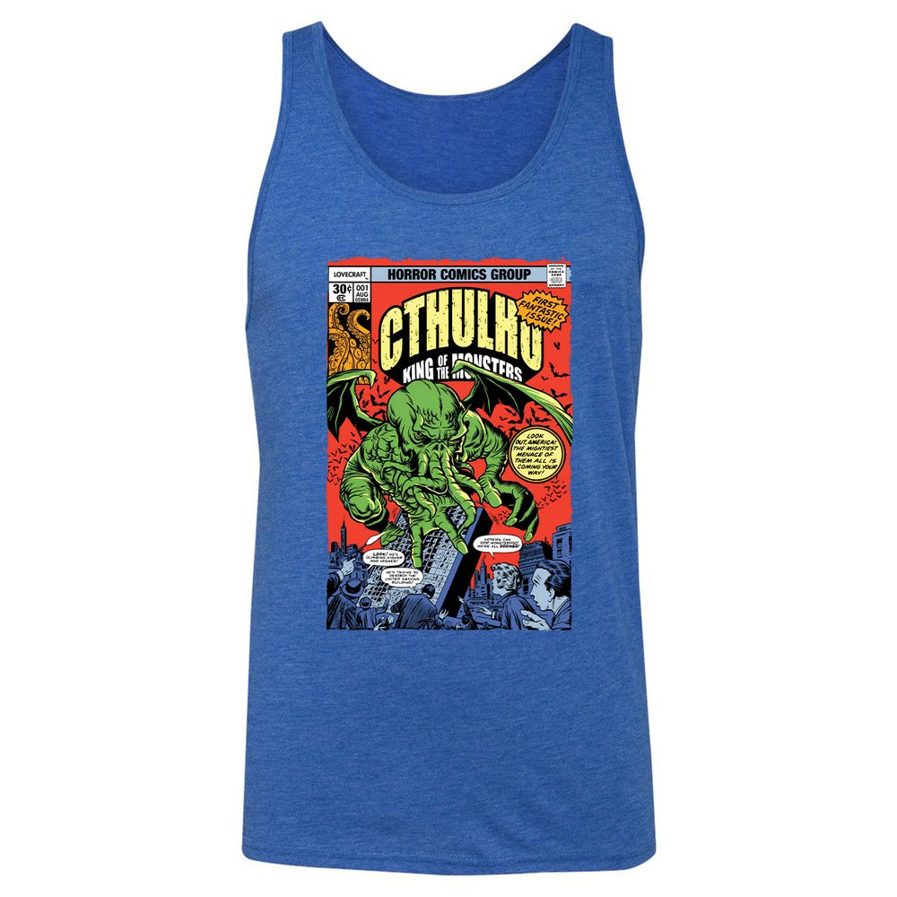 Unisex Jersey Tank - LWDB6PNS - True Royal Triblend - 12