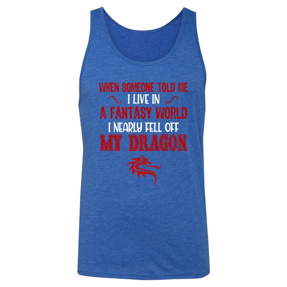 Unisex Jersey Tank - 47SWS6KP - True Royal Triblend - 12