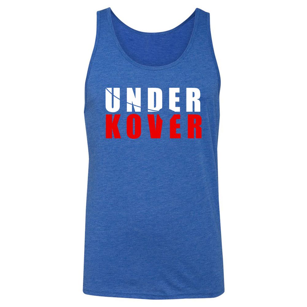 Unisex Jersey Tank - YEYJKCDE - True Royal Triblend - 12