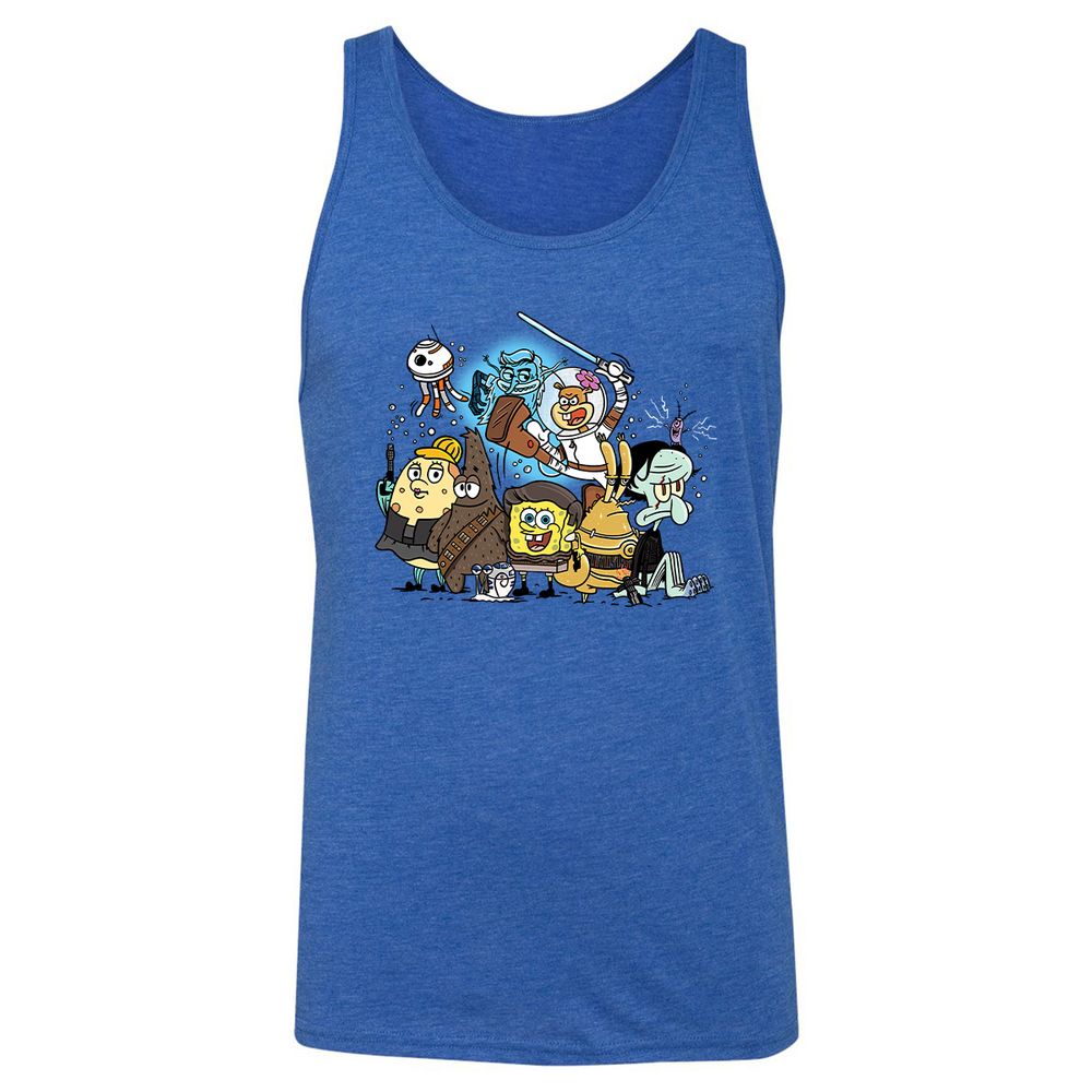 Unisex Jersey Tank - DGQYTNF7 - True Royal Triblend - 12