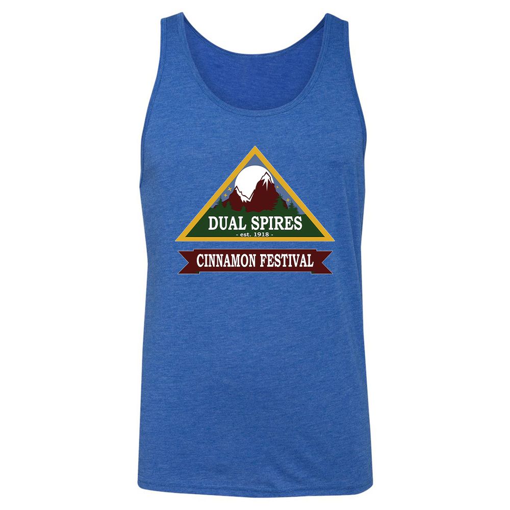 Unisex Jersey Tank - 2KPYYPUL - True Royal Triblend - 12