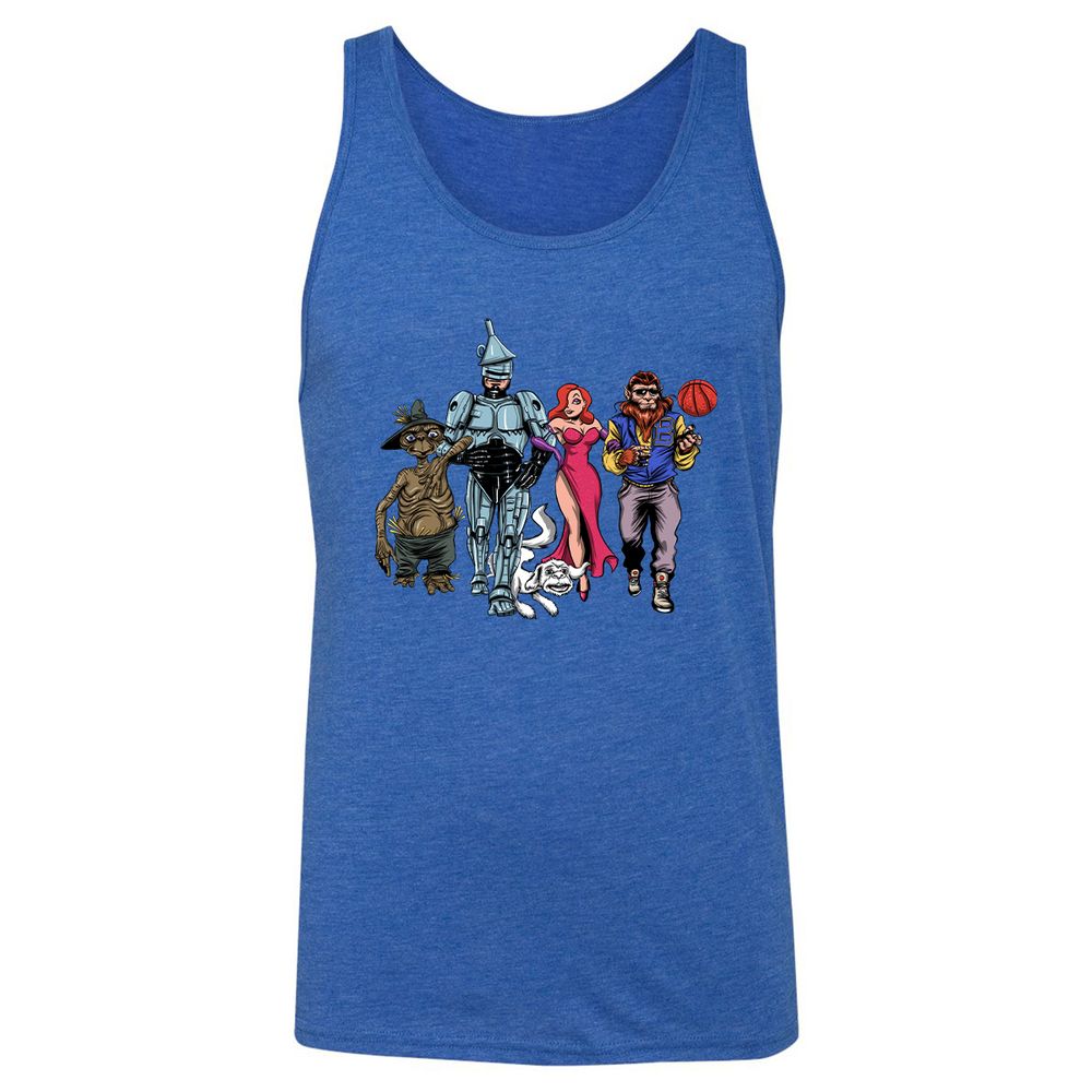 Unisex Jersey Tank - VNVB224C - True Royal Triblend - 12