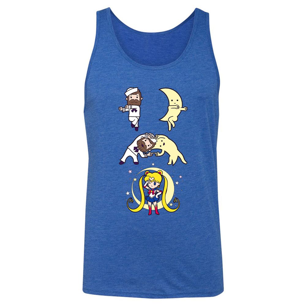 Unisex Jersey Tank - SJJ6Y755 - True Royal Triblend - 12
