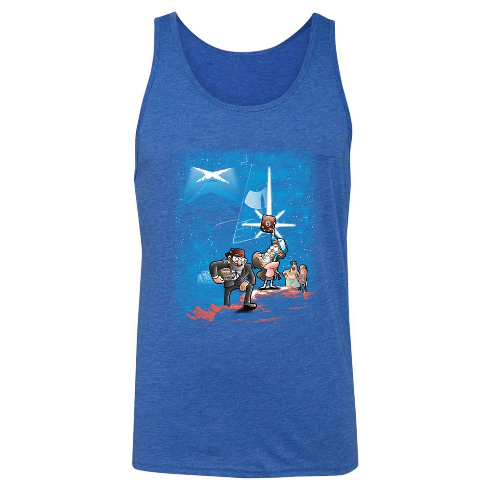 Unisex Jersey Tank - 8PH9XBTN - True Royal Triblend - 12