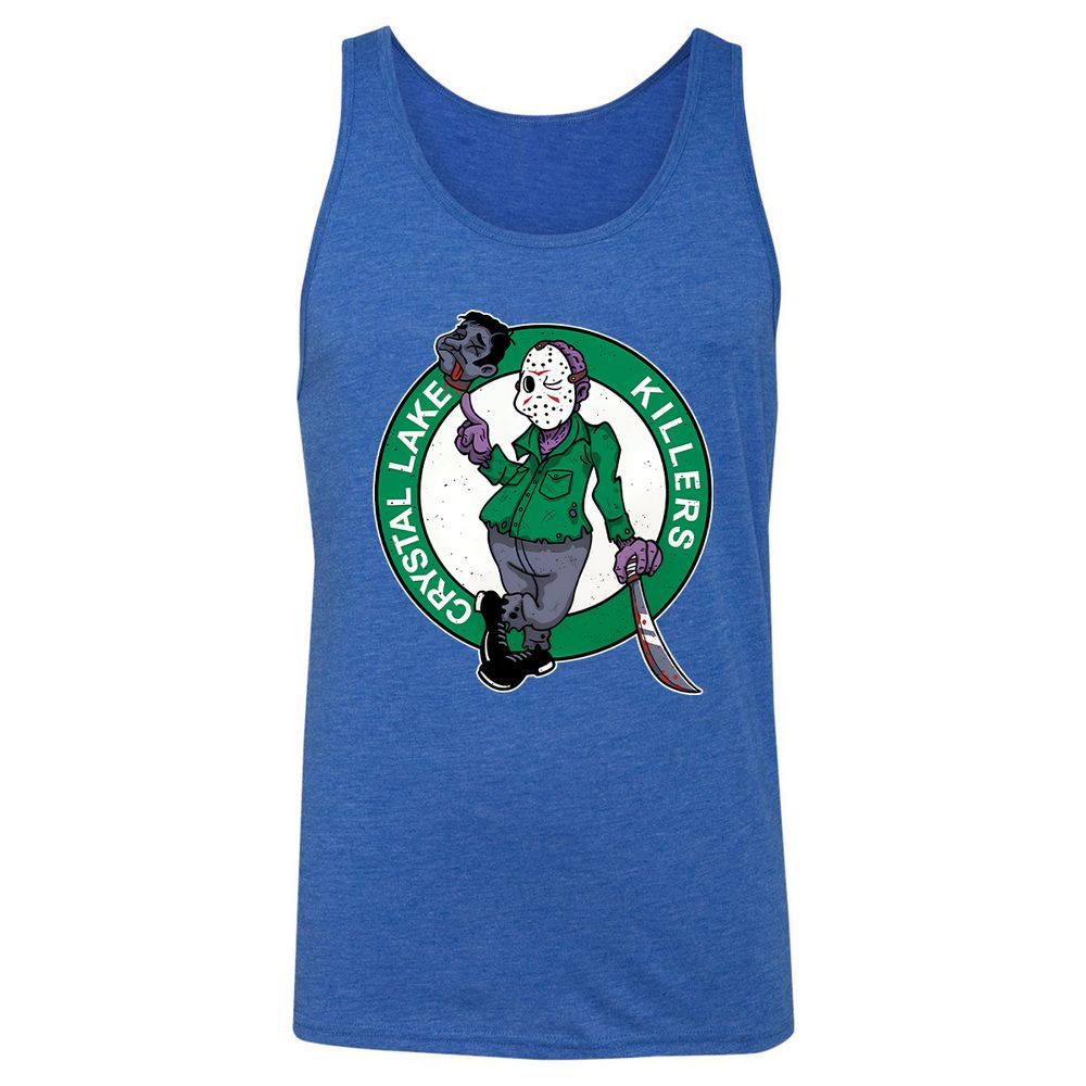 Unisex Jersey Tank - MHQ5D1QQ - True Royal Triblend - 12