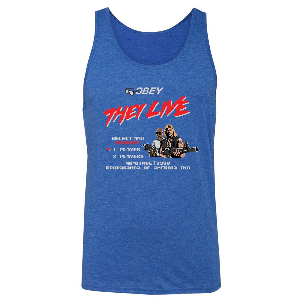 Unisex Jersey Tank - BZA886S9 - True Royal Triblend - 12