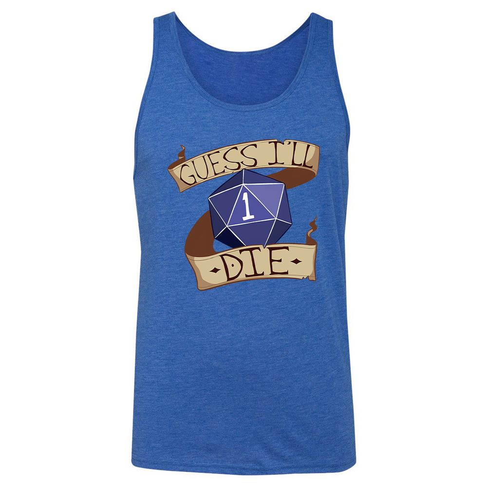 Unisex Jersey Tank - 578WWN5N - True Royal Triblend - 12