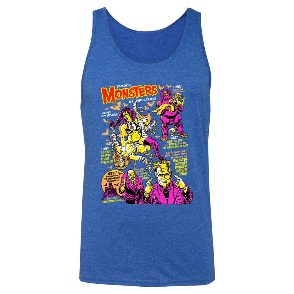 Unisex Jersey Tank - 7K7FUXVU - True Royal Triblend - 12