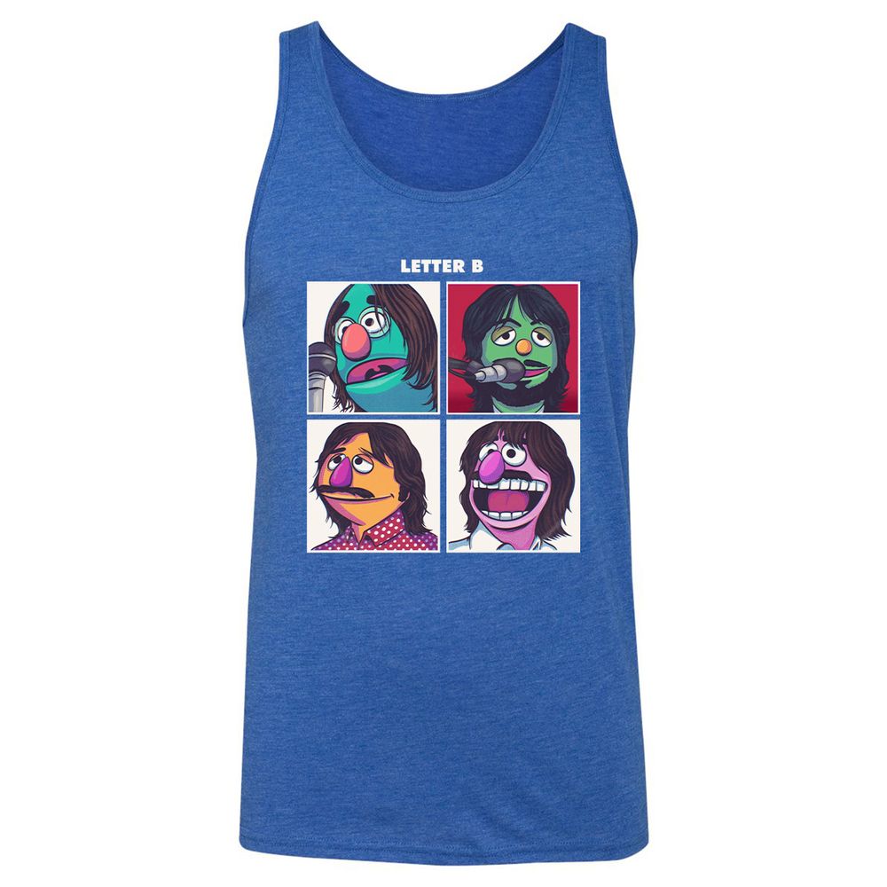 Unisex Jersey Tank - UKWAVHJN - True Royal Triblend - 12