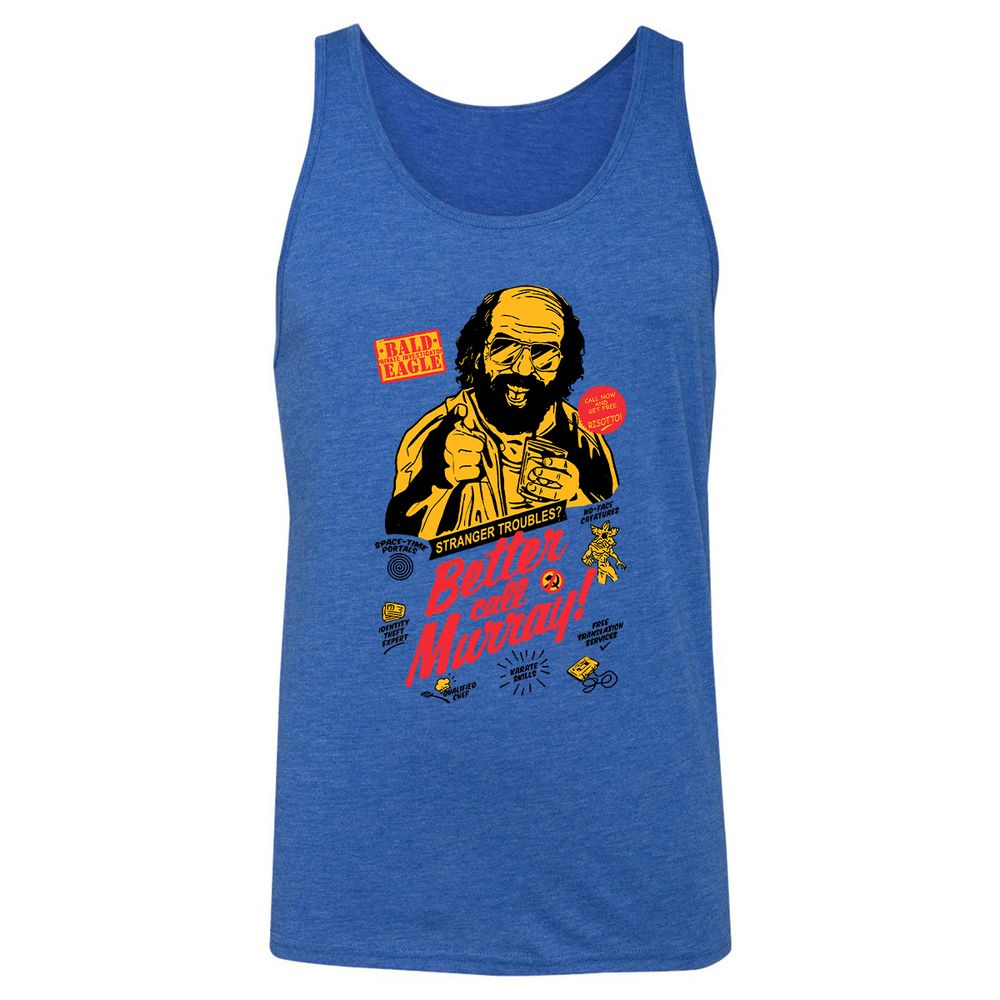 Unisex Jersey Tank - Q8J67YAP - True Royal Triblend - 12