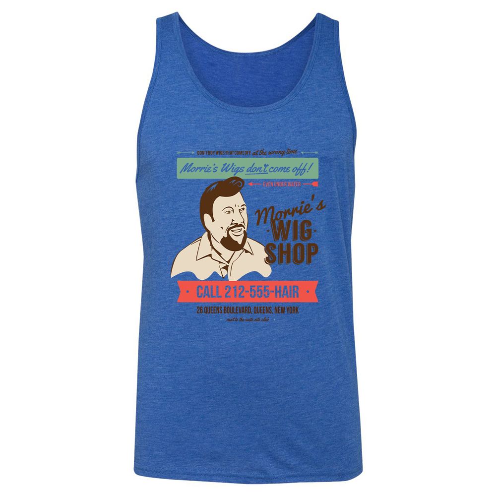 Unisex Jersey Tank - 412KWCGT - True Royal Triblend - 12