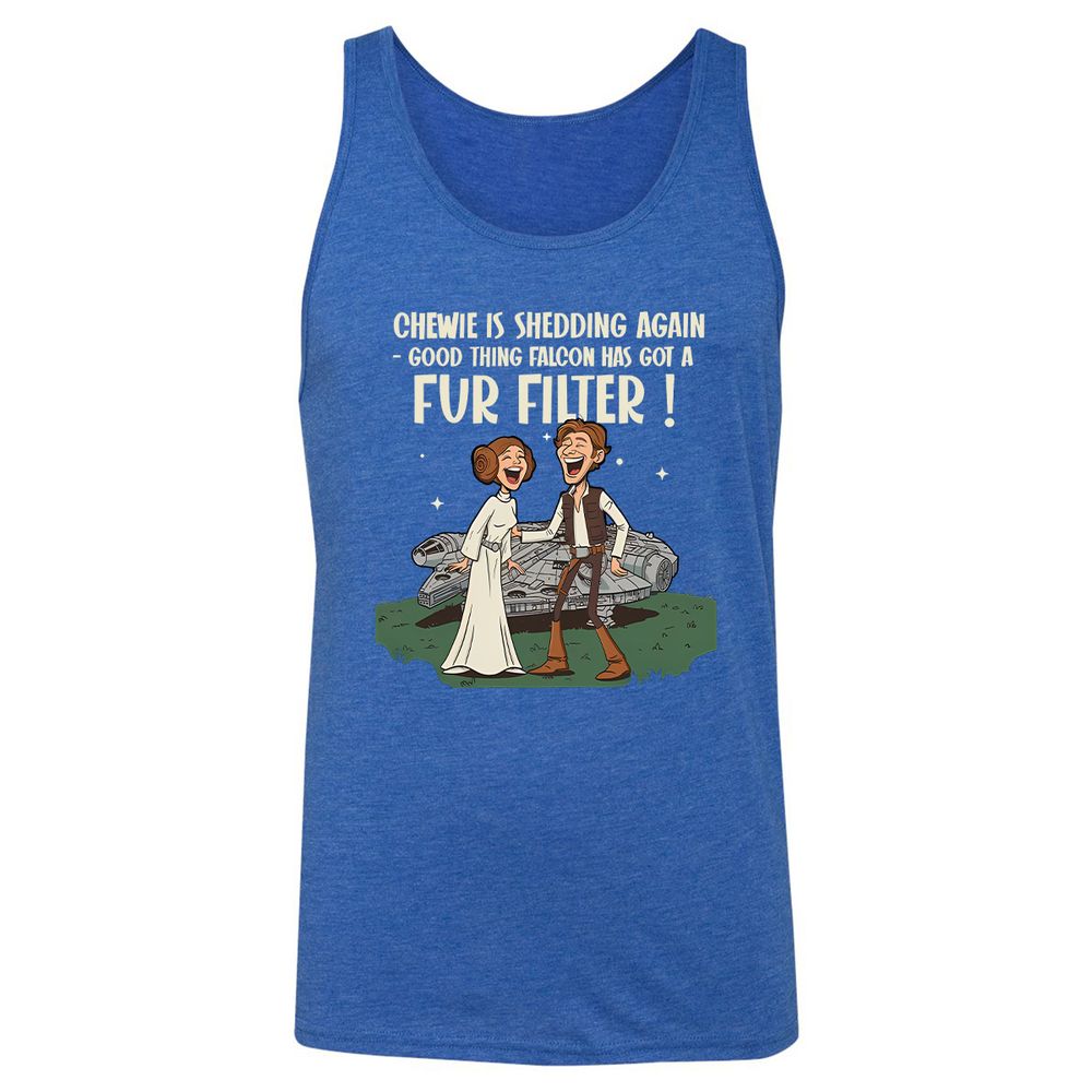 Unisex Jersey Tank - YJKPF5ZS - True Royal Triblend - 12