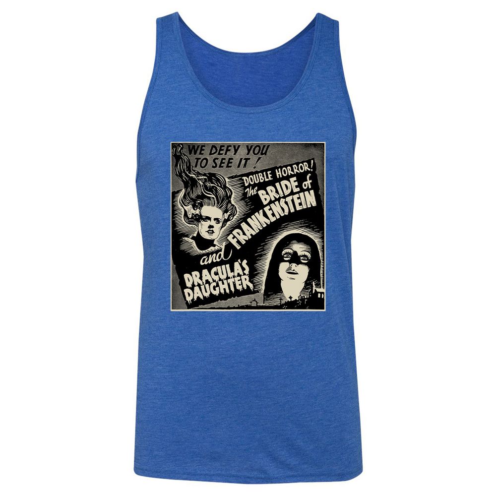 Unisex Jersey Tank - DWSTJAKS - True Royal Triblend - 12