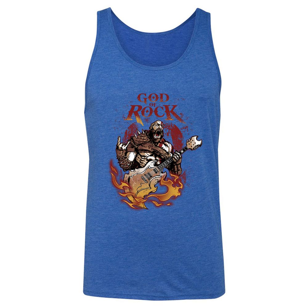 Unisex Jersey Tank - TZ31JETJ - True Royal Triblend - 12