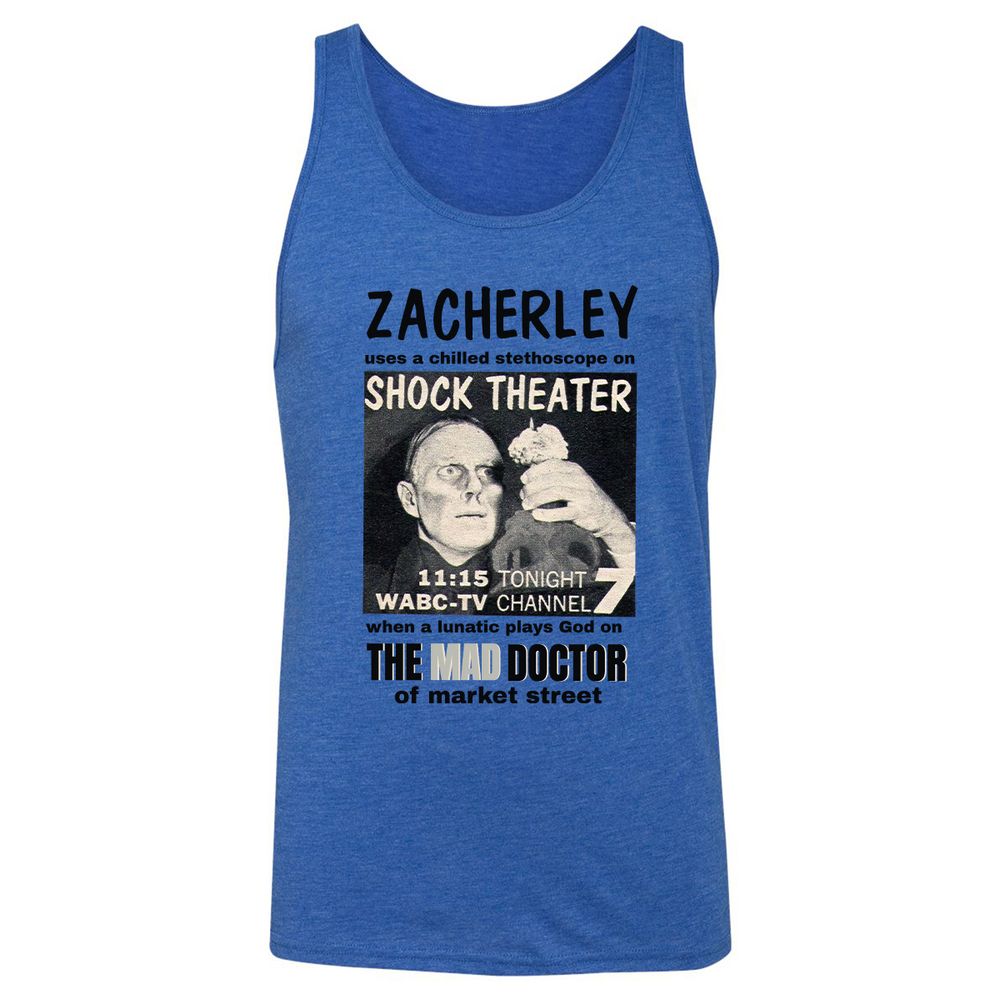 Unisex Jersey Tank - 45E8SV5W - True Royal Triblend - 12