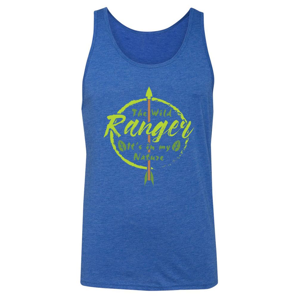Unisex Jersey Tank - MBNZBGDN - True Royal Triblend - 12