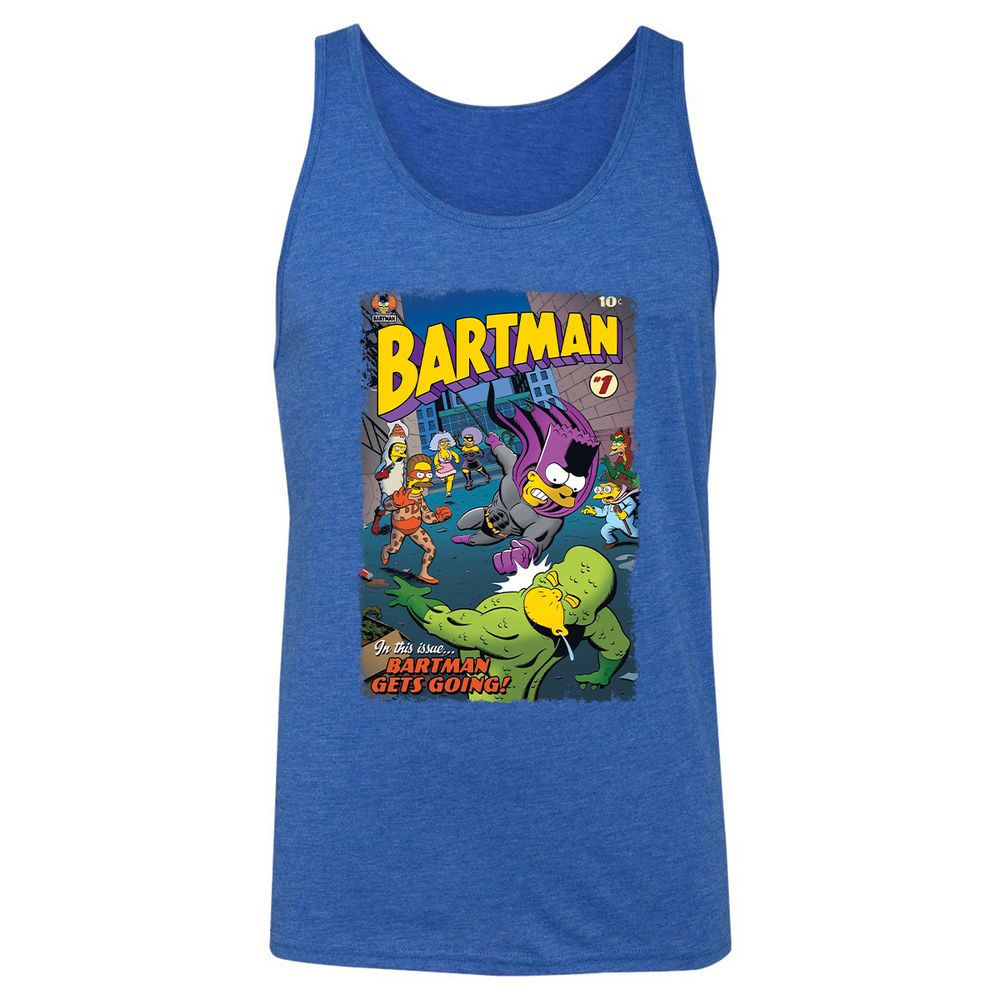 Unisex Jersey Tank - 5AT74CNE - True Royal Triblend - 12