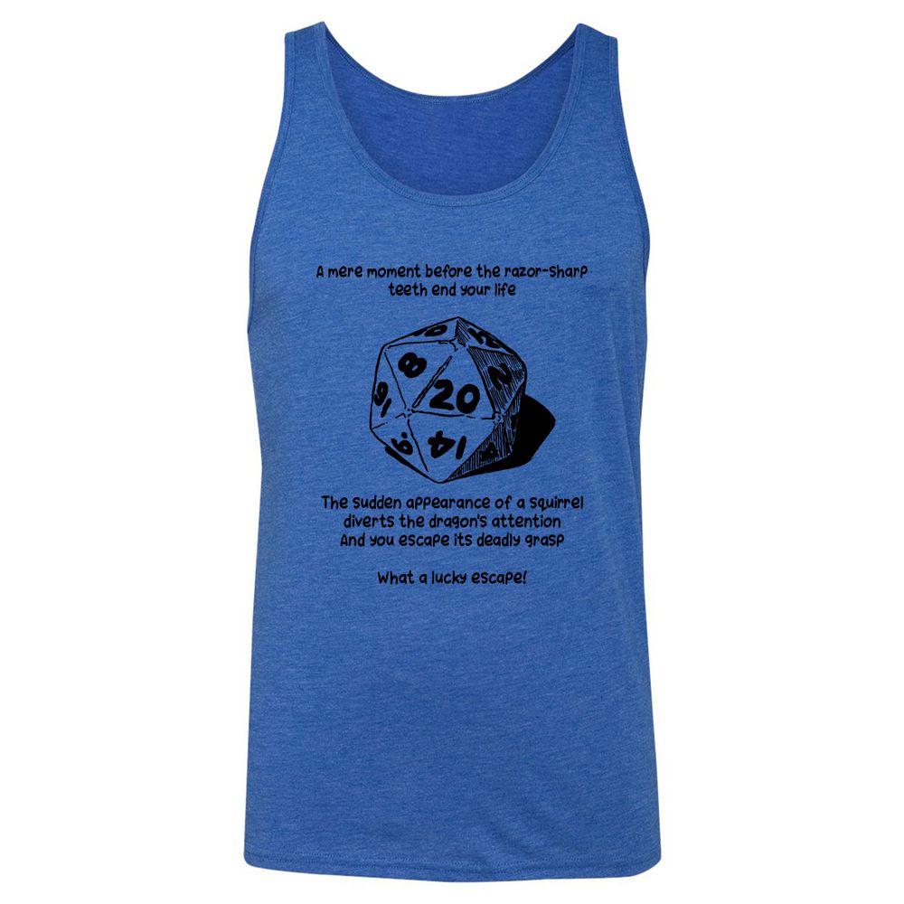 Unisex Jersey Tank - PB8QHV3A - True Royal Triblend - 12