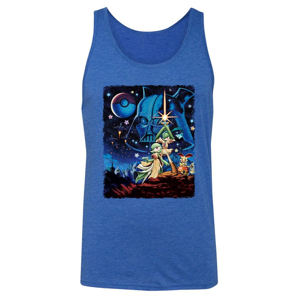 Unisex Jersey Tank - FSW8HMQ6 - True Royal Triblend - 12