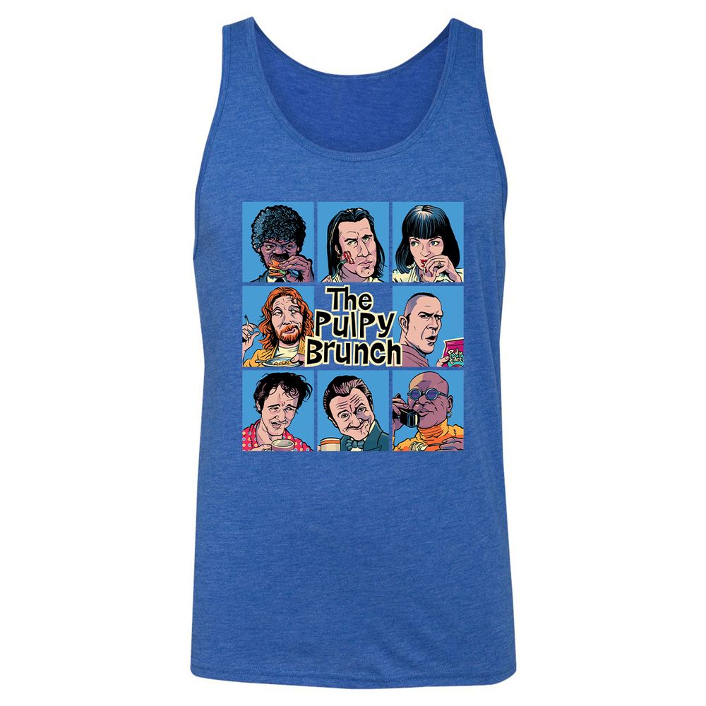 Unisex Jersey Tank - K1NSYMU2 - True Royal Triblend - 12
