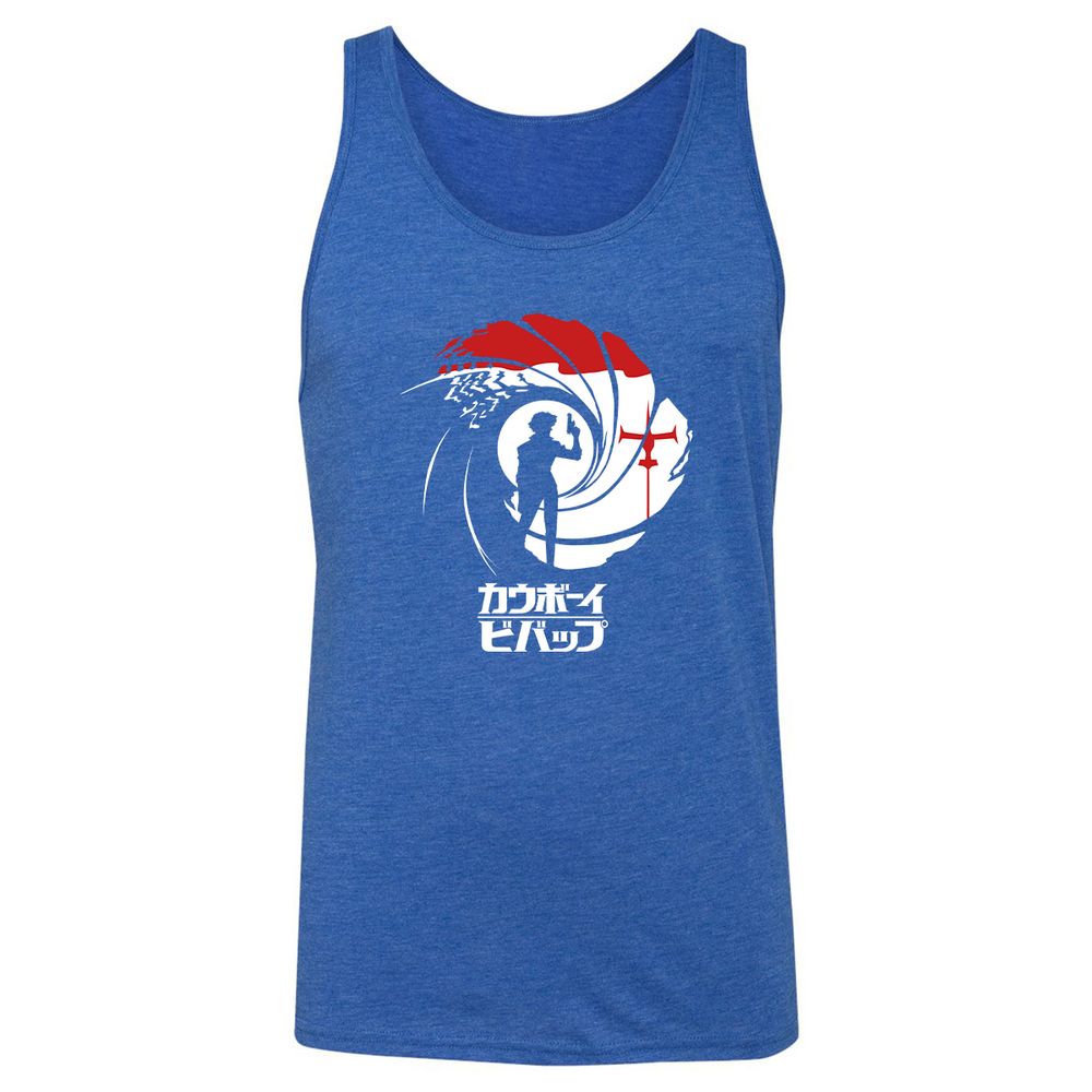 Unisex Jersey Tank - 8VUJ9TVY - True Royal Triblend - 12