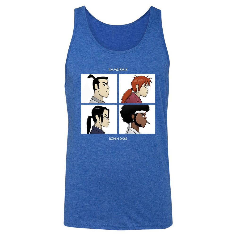 Unisex Jersey Tank - SRYPUTBL - True Royal Triblend - 12
