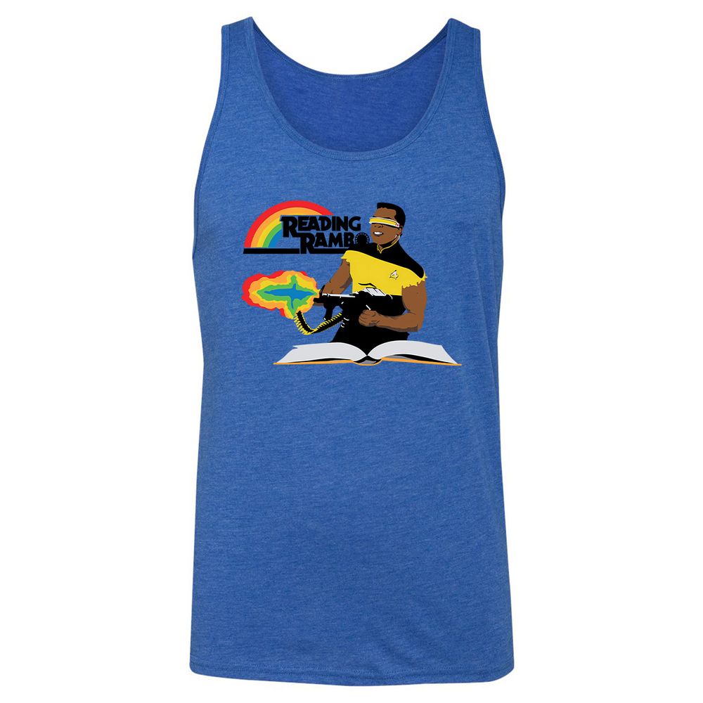 Unisex Jersey Tank - EU4RNVKH - True Royal Triblend - 12