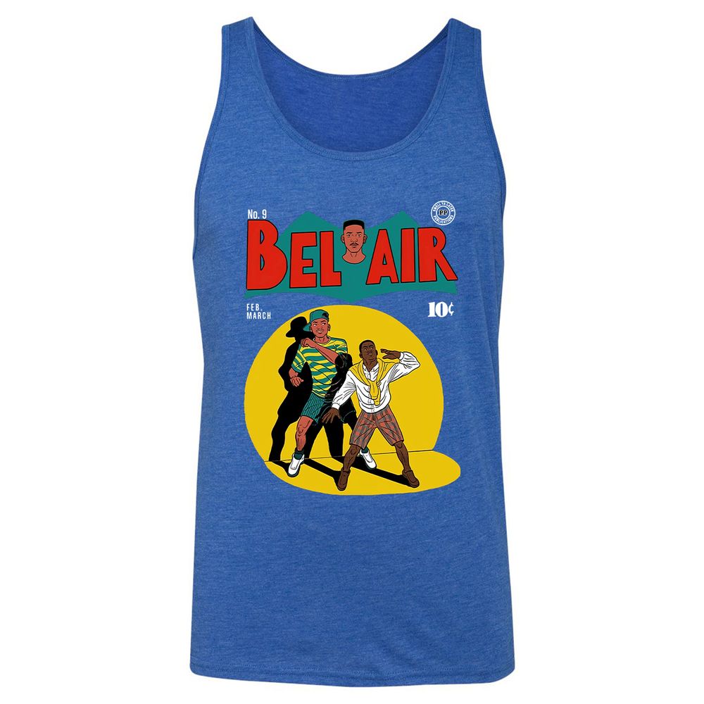 Unisex Jersey Tank - 4HGR432M - True Royal Triblend - 12