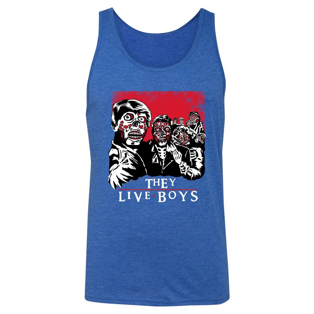 Unisex Jersey Tank - 91VBMBW1 - True Royal Triblend - 12