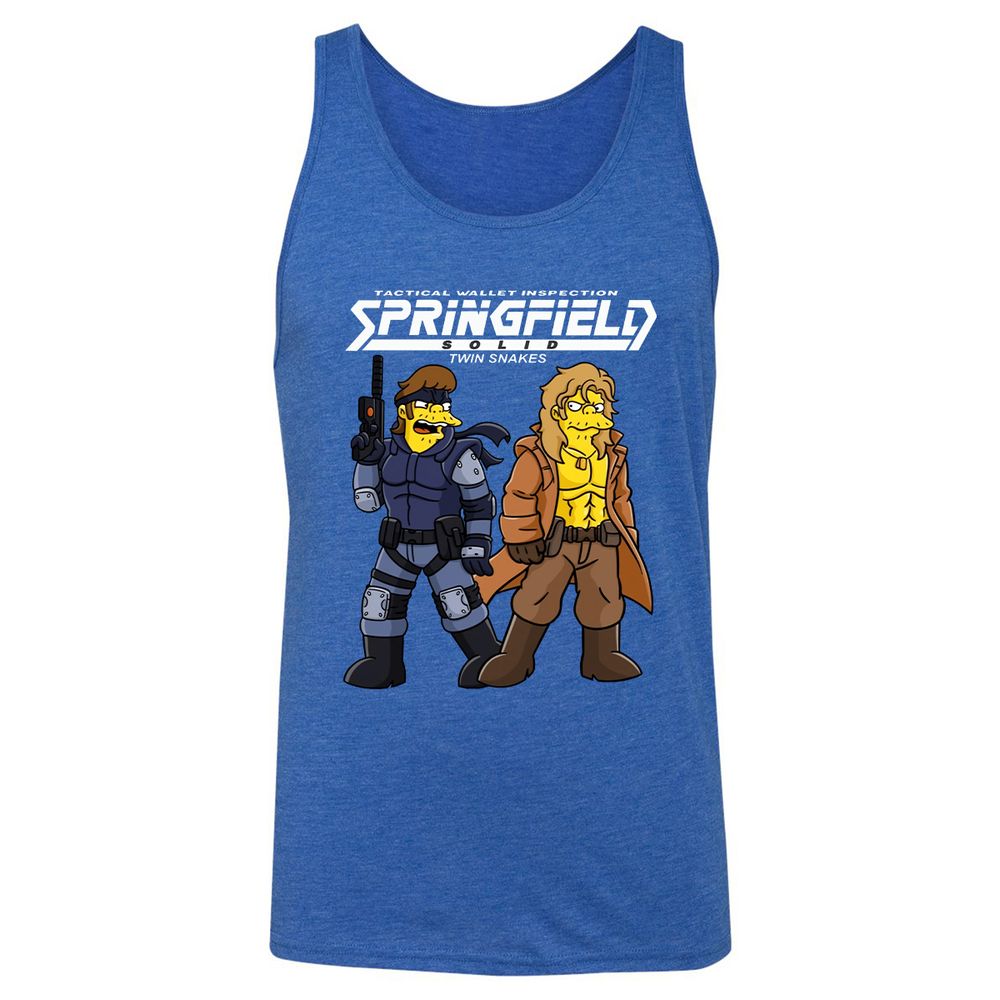 Unisex Jersey Tank - AZVMV4PM - True Royal Triblend - 12