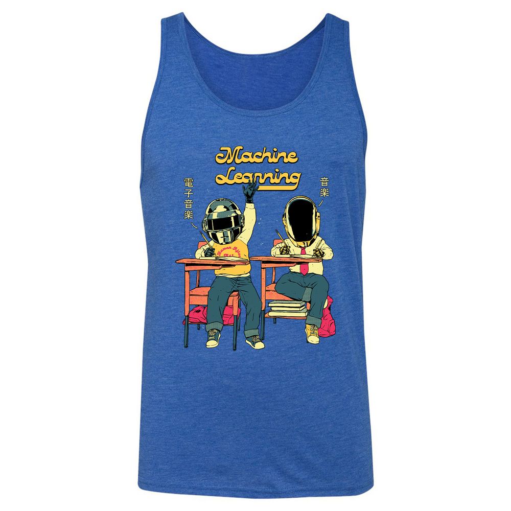Unisex Jersey Tank - RSCWZK9X - True Royal Triblend - 12