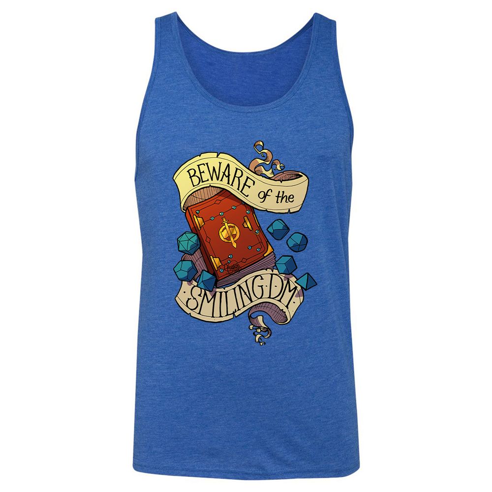 Unisex Jersey Tank - 2ME2Q2FS - True Royal Triblend - 12