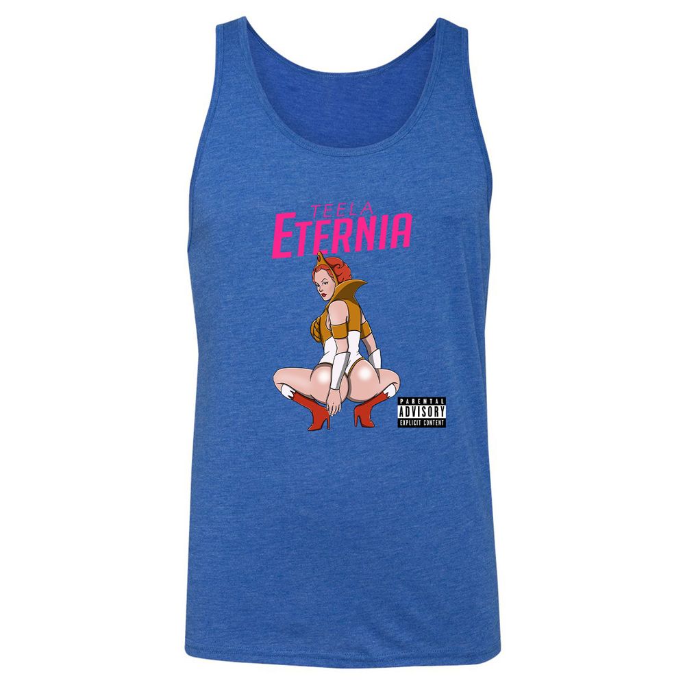 Unisex Jersey Tank - BAW9LKVZ - True Royal Triblend - 12