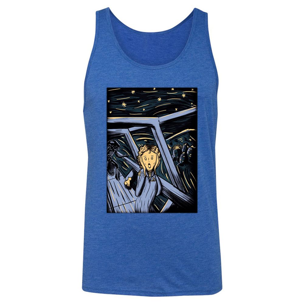 Unisex Jersey Tank - PRZ5RFNE - True Royal Triblend - 12