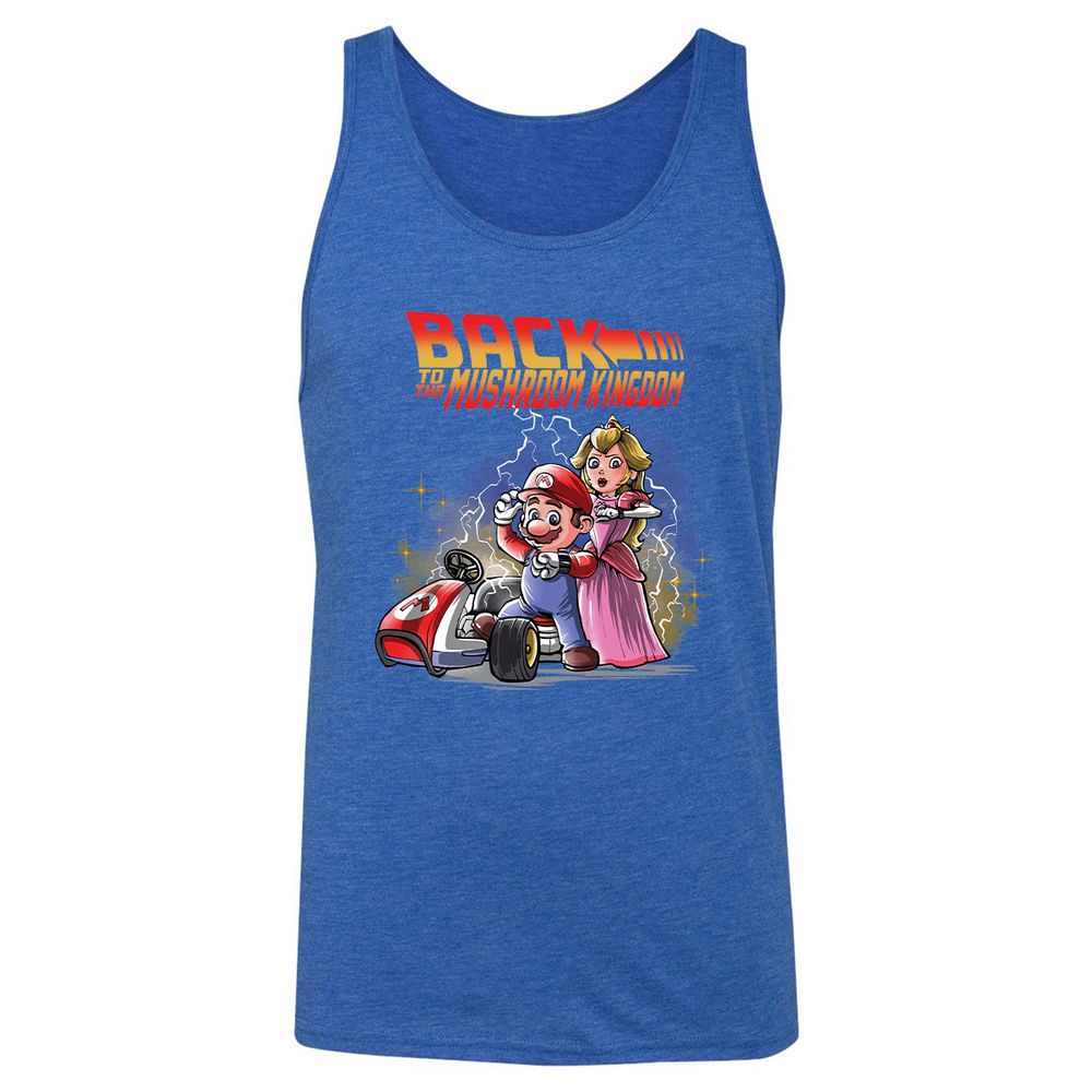Unisex Jersey Tank - TEB5NPHW - True Royal Triblend - 12