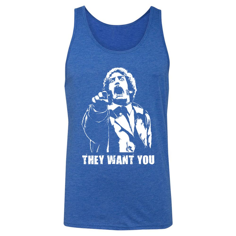 Unisex Jersey Tank - BTDT3U9E - True Royal Triblend - 12