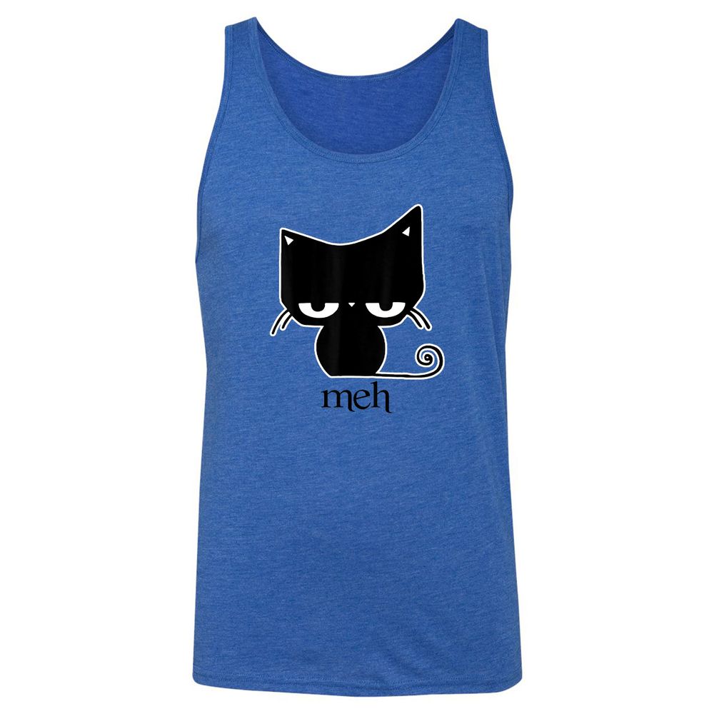 Unisex Jersey Tank - J34NXKLM - True Royal Triblend - 12